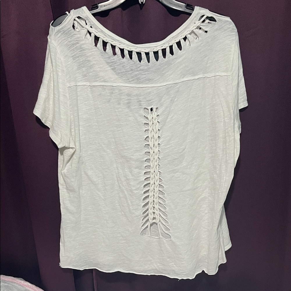 Harley-Davidson Cream Cut-Out Tee - Picture 5 of 5